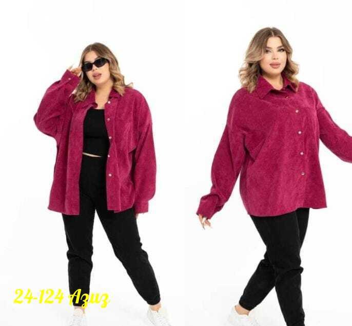 вельветовая женская рубашка,широкая рубашка женская,блуза большие размеры,рубашка женская, оптом