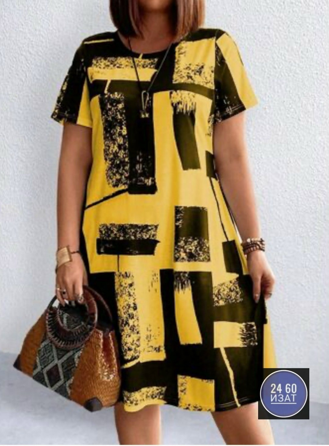 платье туника,туника женская,сток одежда,туника из штапеля,платье женской