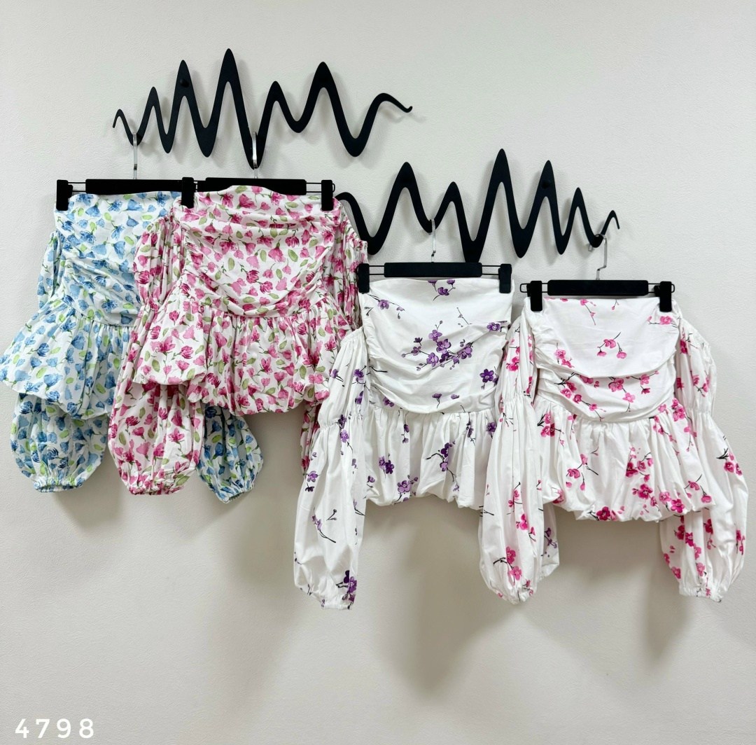 модная блузка,блузка голубая,блузка с пышными рукавами,женская блузка,костюм стиль