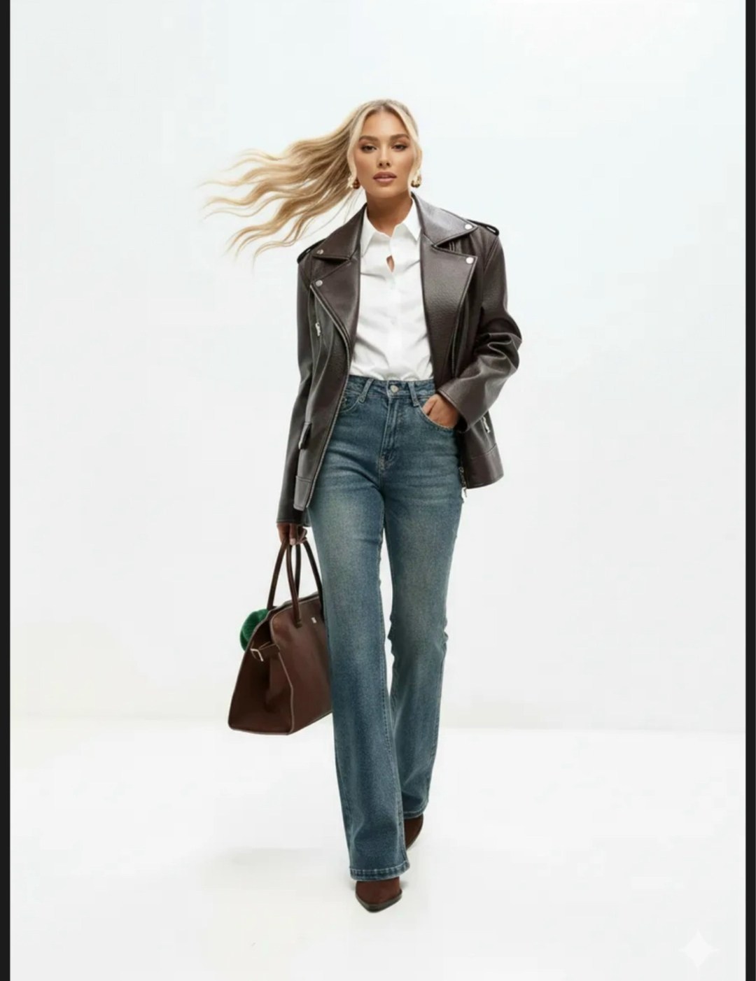 женские джинсы,куртка косуха,женские прямые джинсы,кожаная куртка,брюки джинсы