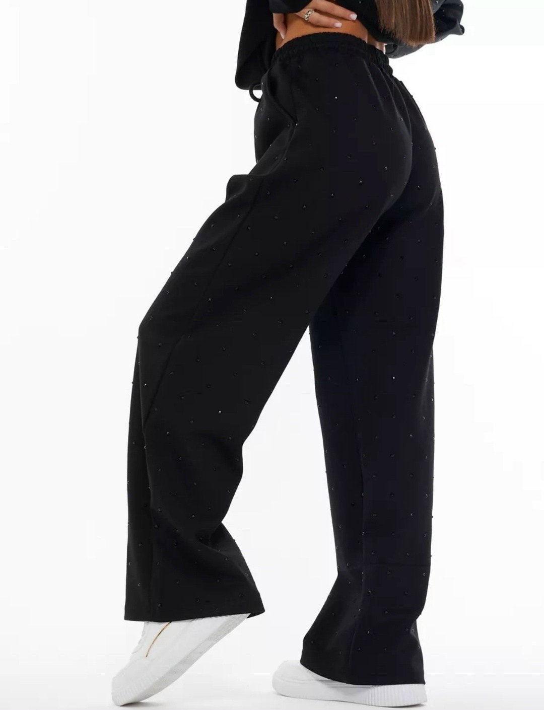 костюм женский elenatex к-228 черный 54 ru,костюм женский elenatex к-228 черный 56 ru,костюм оверсайз,костюм с брюками,трикотажные костюмы