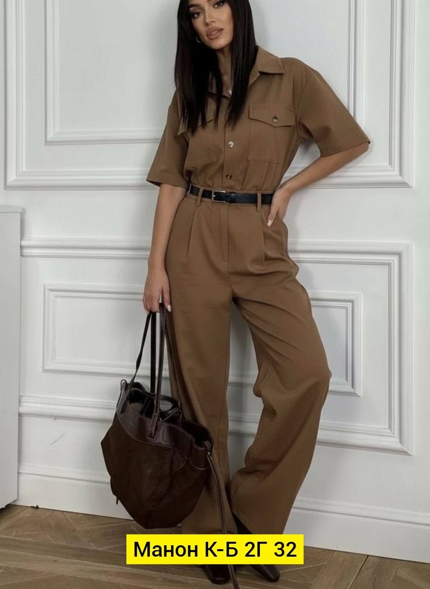 женские комбинезоны,комбинезон брючный,комбинезон,комбинезон повседневный,комбинезон женский коричневый