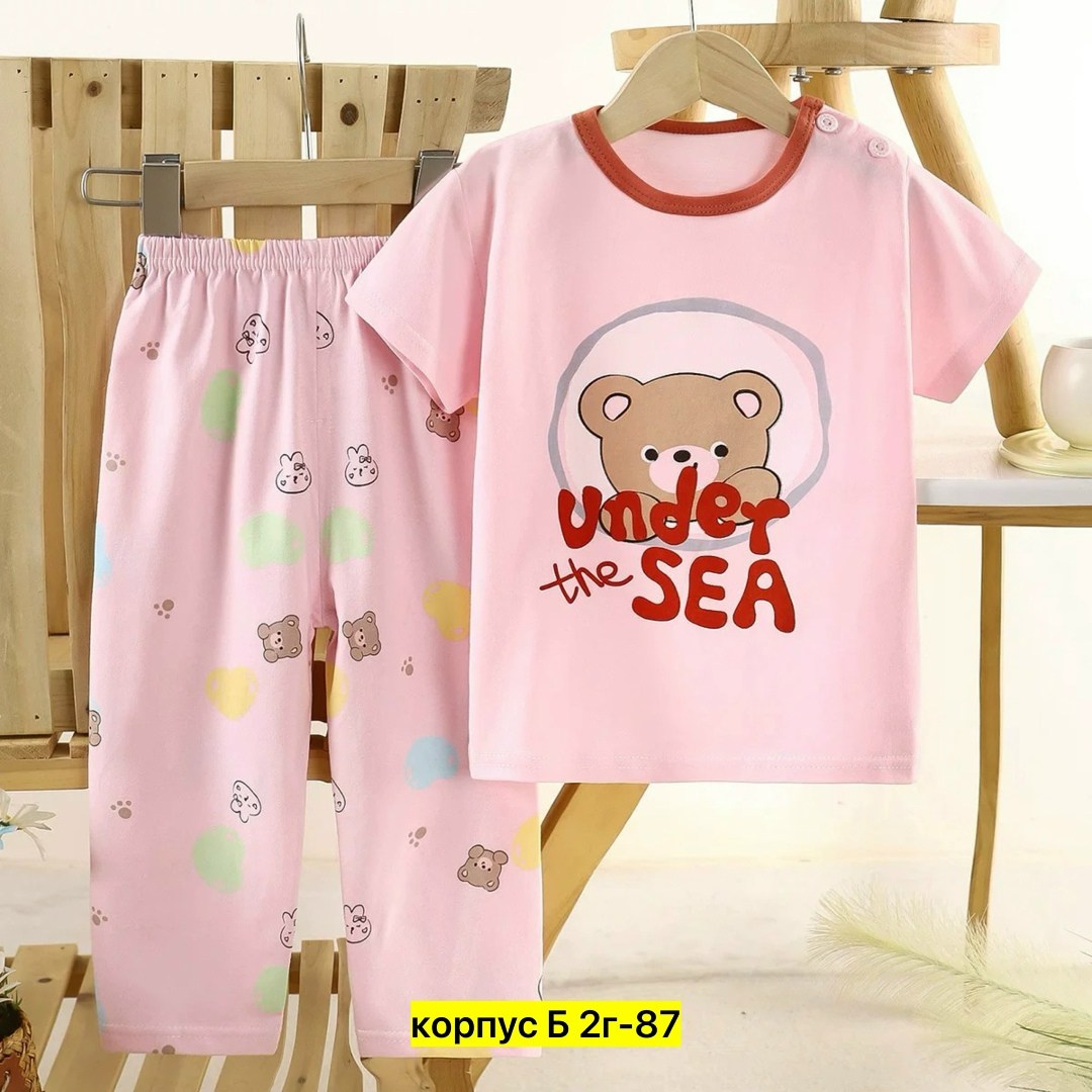 домашняя одежда пижама,легкая детская пижама,пижама для малыша,пижама с короткими рукавами,пижама для детей