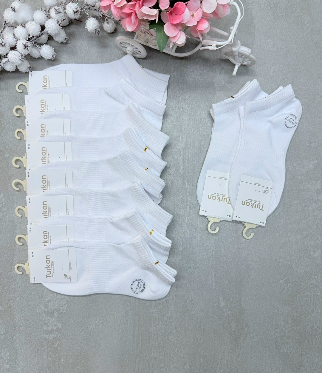 носки женские 10 пар,женские носки,носки женские короткие,носки белые женские,комплект носки женские