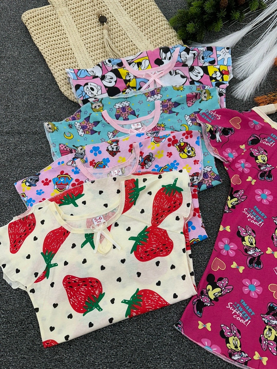 ночнушка для девочки,пижама для девочек,сорочка для девочки,для девочек платья,одежда для девочки