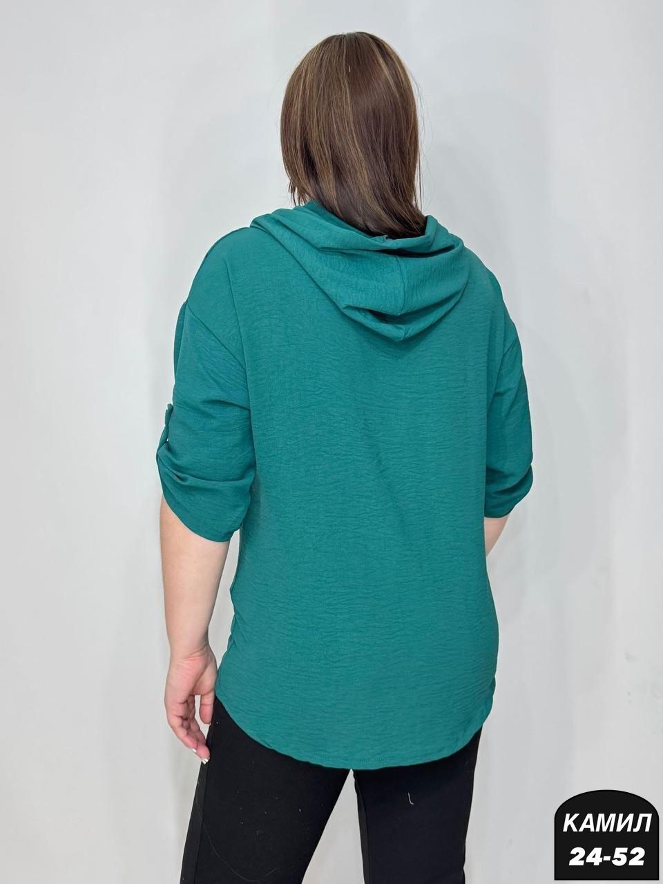 легкая женская блузка,блузка с капюшоном,туника нарядная,женская кофта,блузка летняя