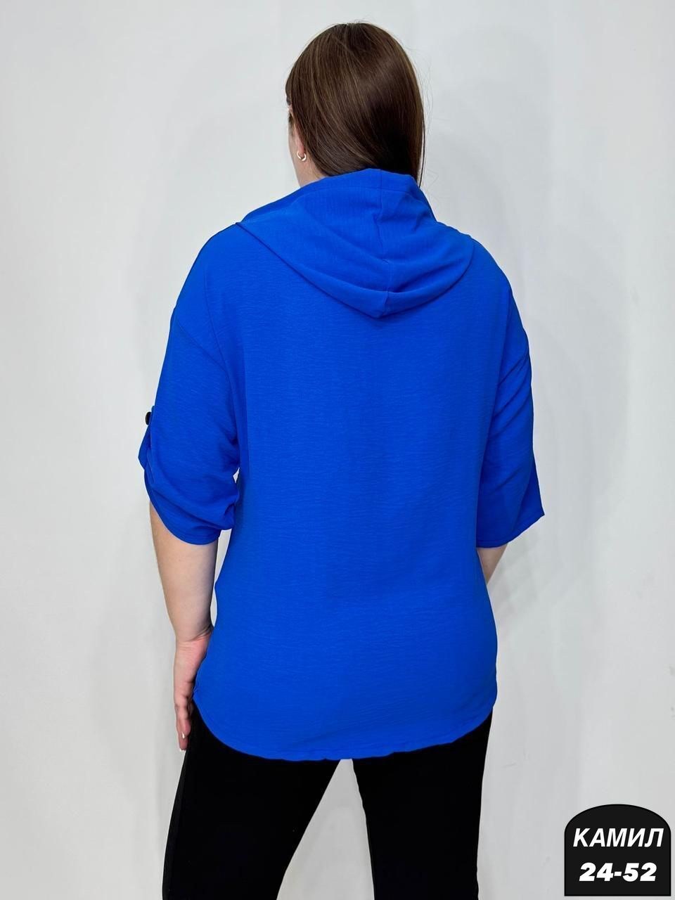 легкая женская блузка,блузка с капюшоном,туника нарядная,женская кофта,блузка летняя