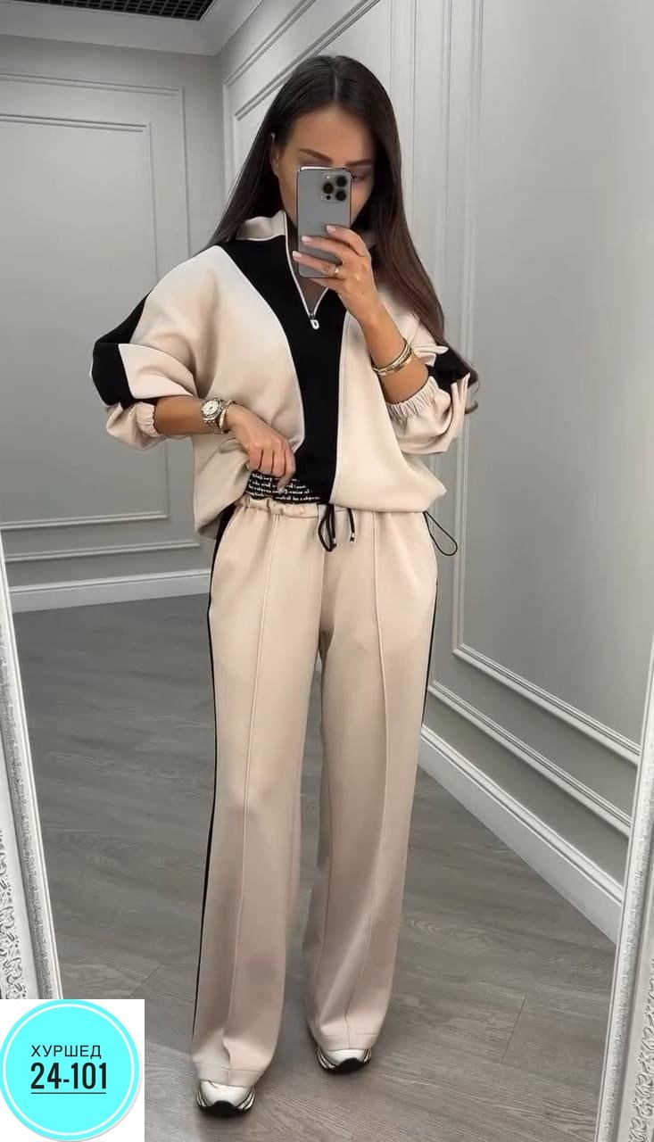 костюм двойка женская,костюм двойка,женский костюм двойка ткань креп,костюм спорт шик alexia m 488669952,костюм спортивный женский