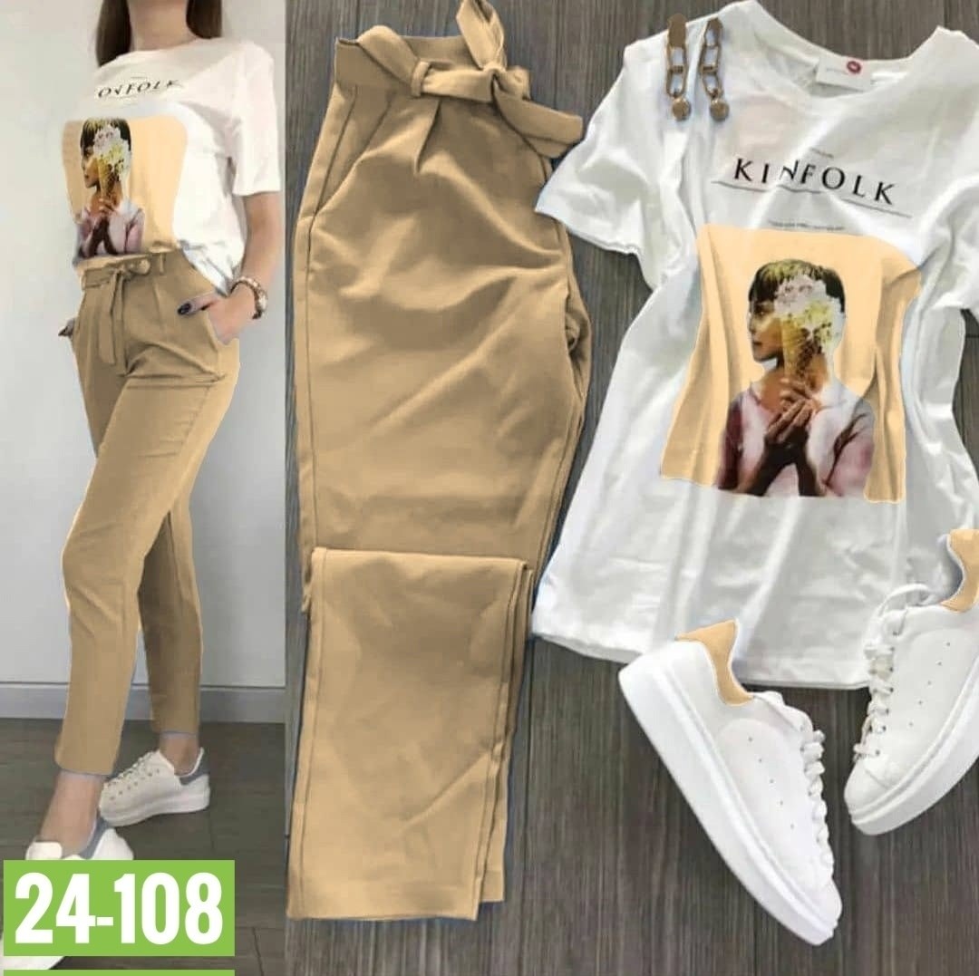 костюм двойка женская,женский костюм двойка футболка/штаны nobilitas голубой (l размер),костюм летний женский,костюм двойка,спортивные костюмы женские