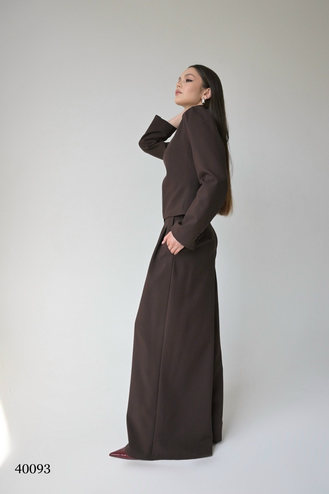 приталенный жакет с одной пуговицей,жакет,женские жакеты,костюм женский