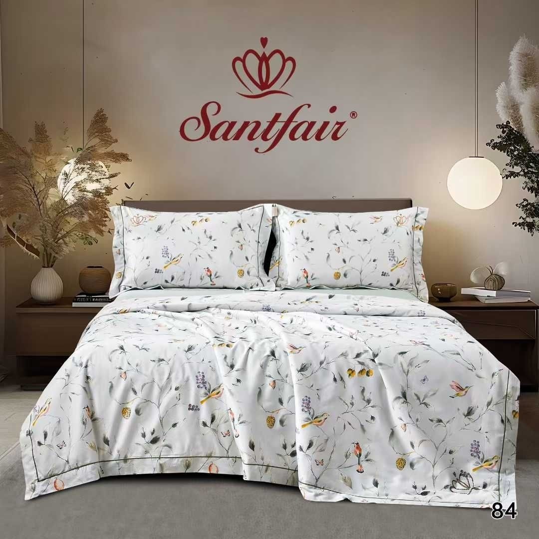 комплект постельного белья с одеялом santfair,комплект постельного белья с одеялом,комплект постельного белья с одеялом blumarine,роскошный комплект постельного белья,комплект одеяло