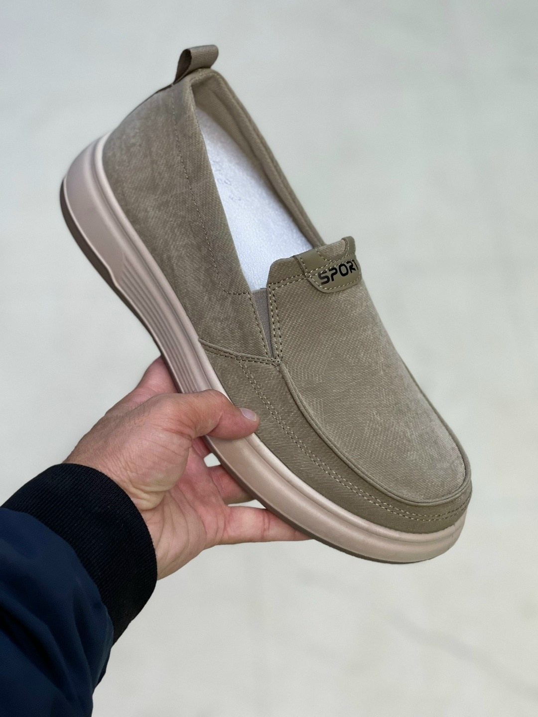 ,парусиновая ,повседневная ,слипоны мужские, мужская летняя