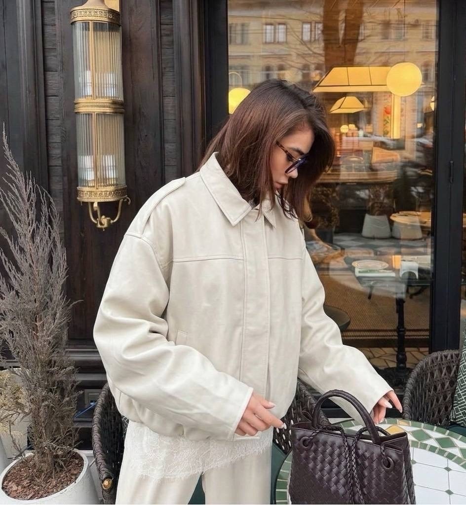 повседневная куртка,куртка свободного кроя,куртка модная,куртка оверсайз,куртка кожаная