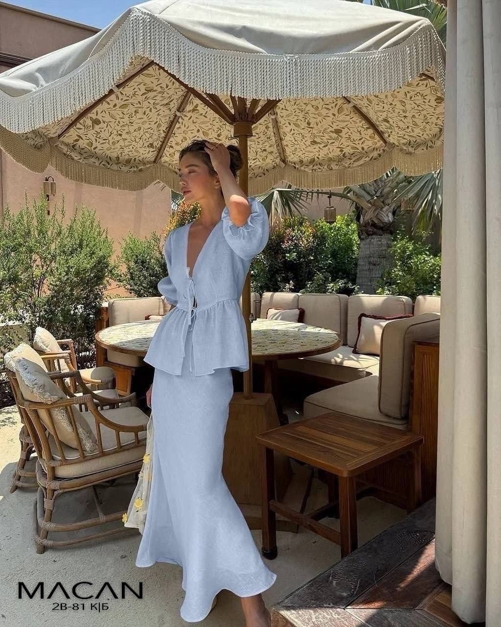 женский летний костюм с юбкой,элегантные наряды,элегантные костюмы,летний костюм с юбкой и топом,льняной костюм с юбкой