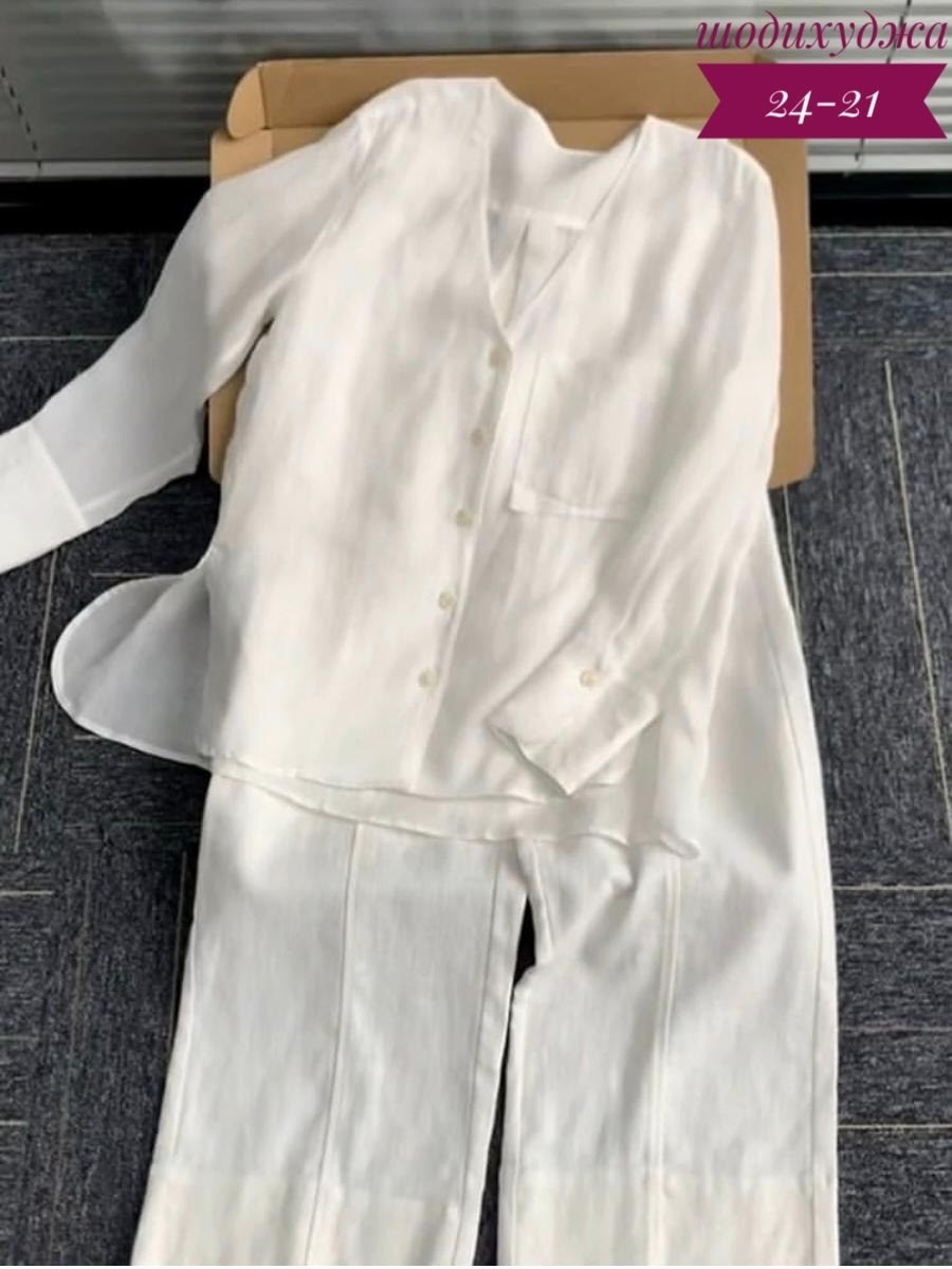 модные костюмы,костюм льняной,костюм белый,женский костюм,белый брючный костюм