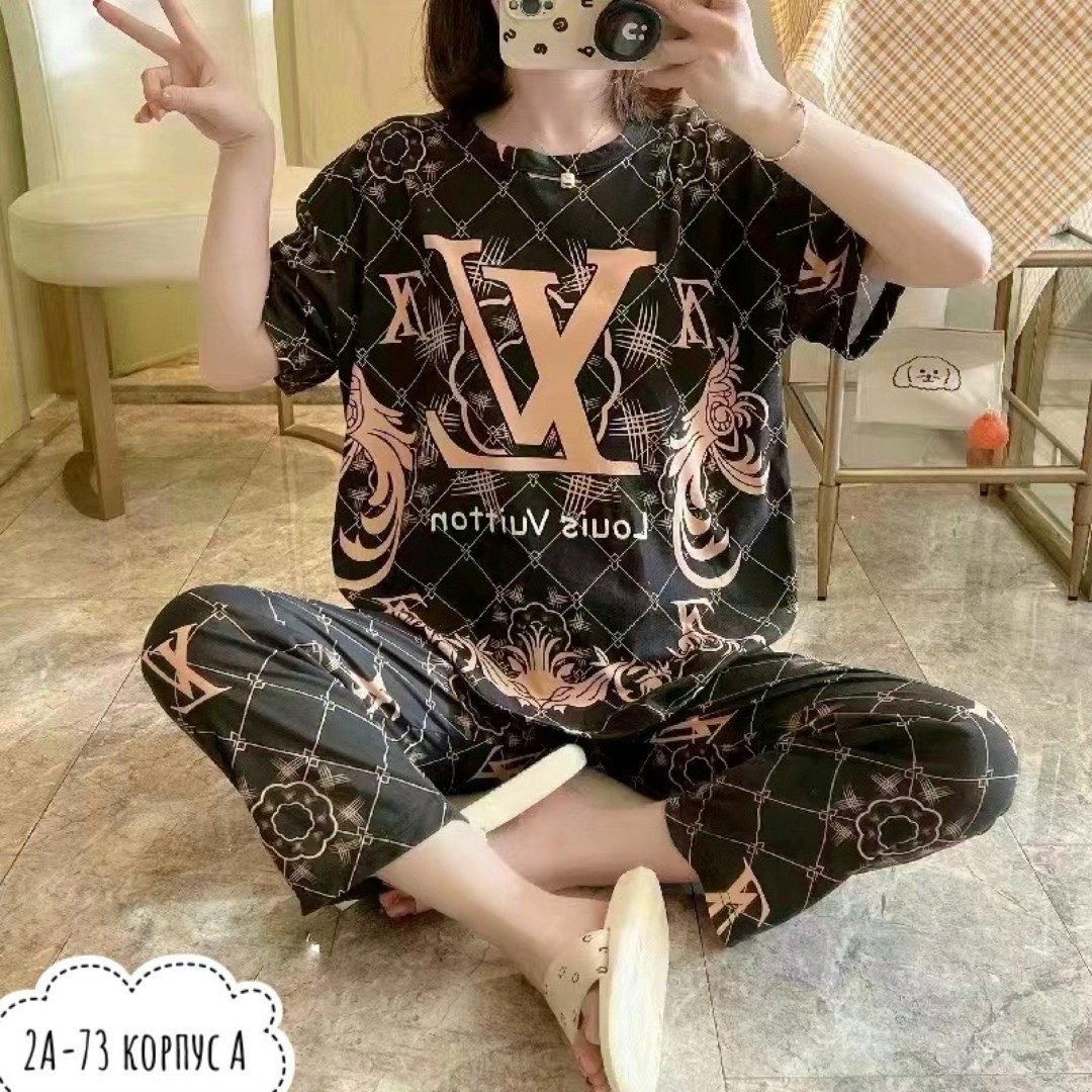 пижама женская,пижама с брюками женская,пижама с мультяшным принтом,пижама с принтом,пижама женская костюм