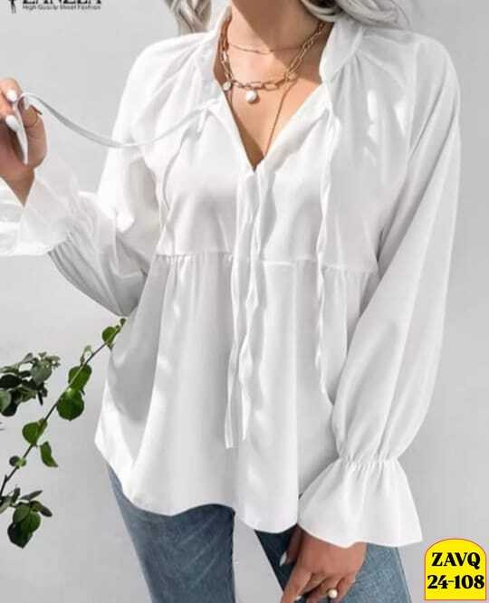 блузка женская оверсайз,блузы 2026,стильная блуза,блуза,блузка с оборками