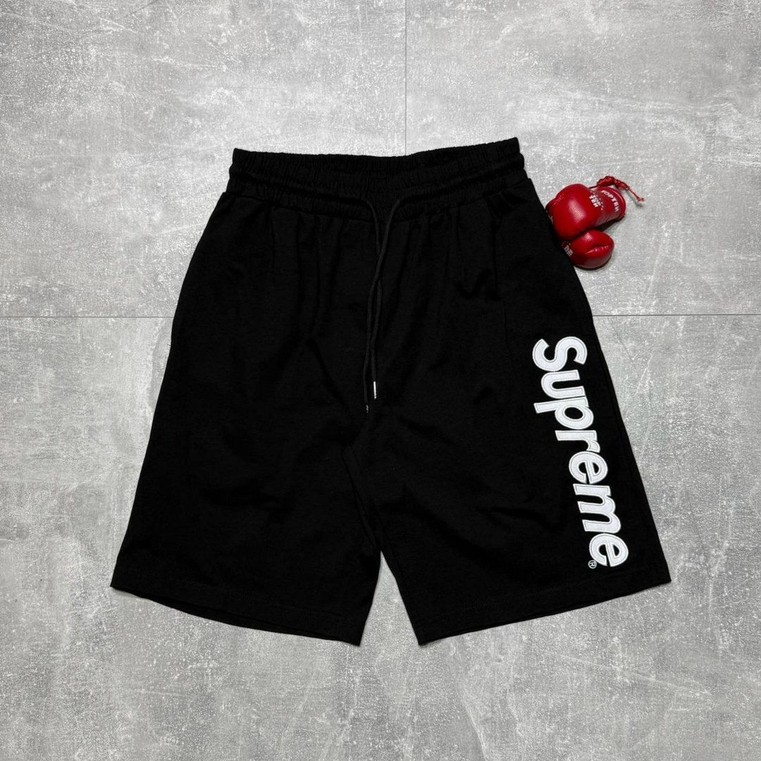шорты суприм,шорты мужские,шорты свободные,серые шорты,спортивные мужские шорты