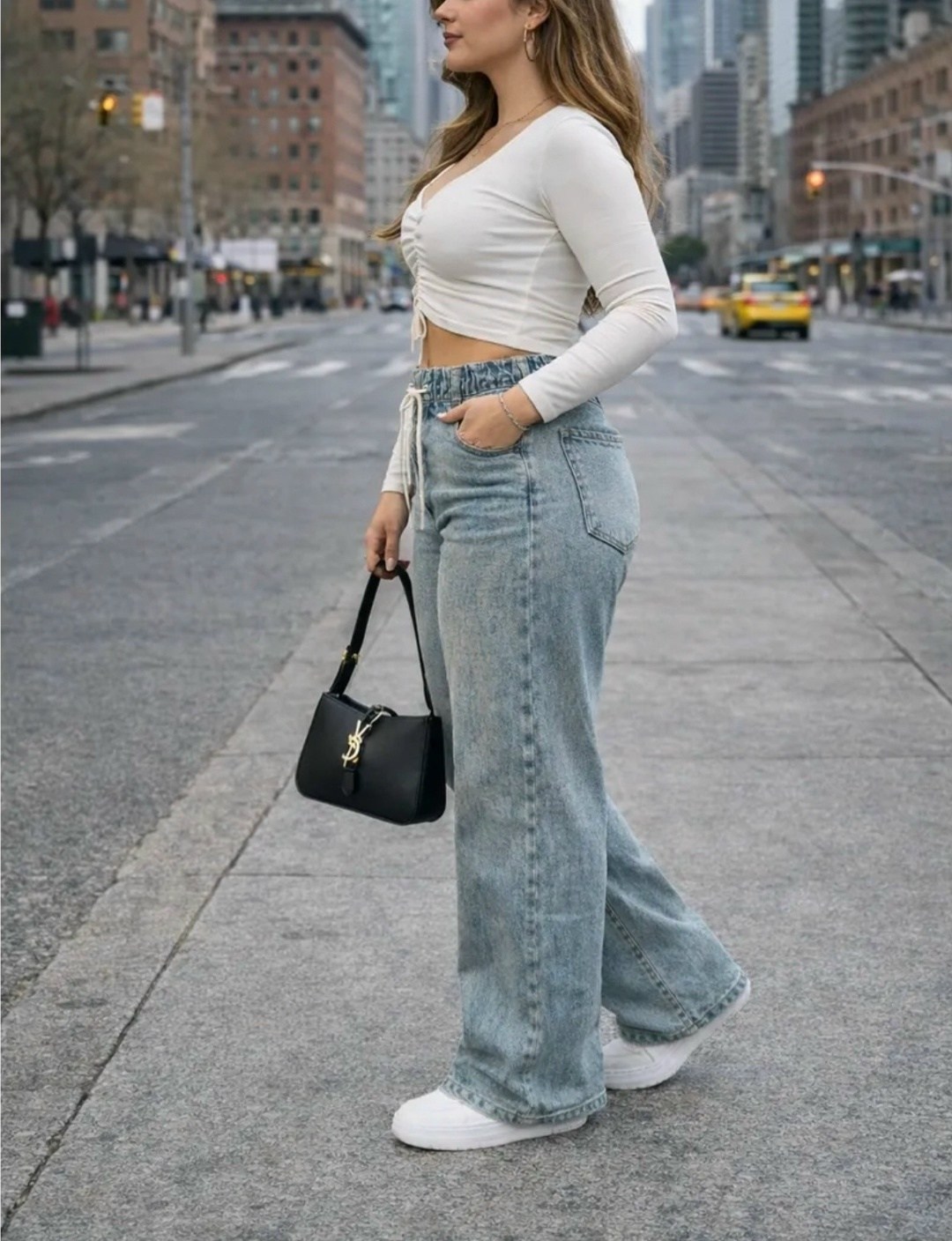 широкие джинсы,стильные джинсы,джинсы,женские широкие джинсы,широкие свободные джинсы