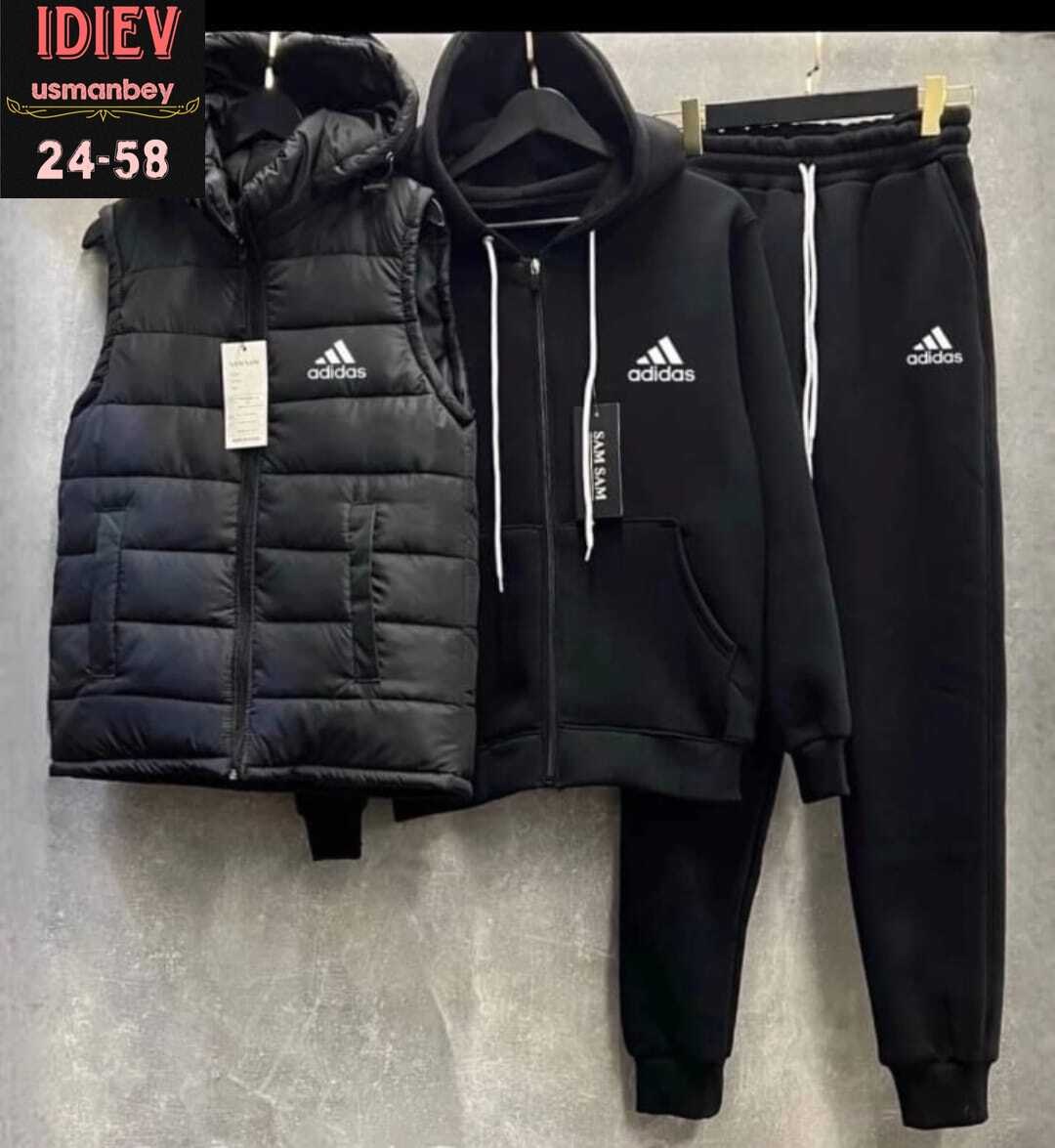 теплый спортивный костюм на флисе с жилеткой,теплый спортивный костюм на флисе,спортивный костюм на флисе с жилеткой,тройка костюм,теплый костюм на флисе