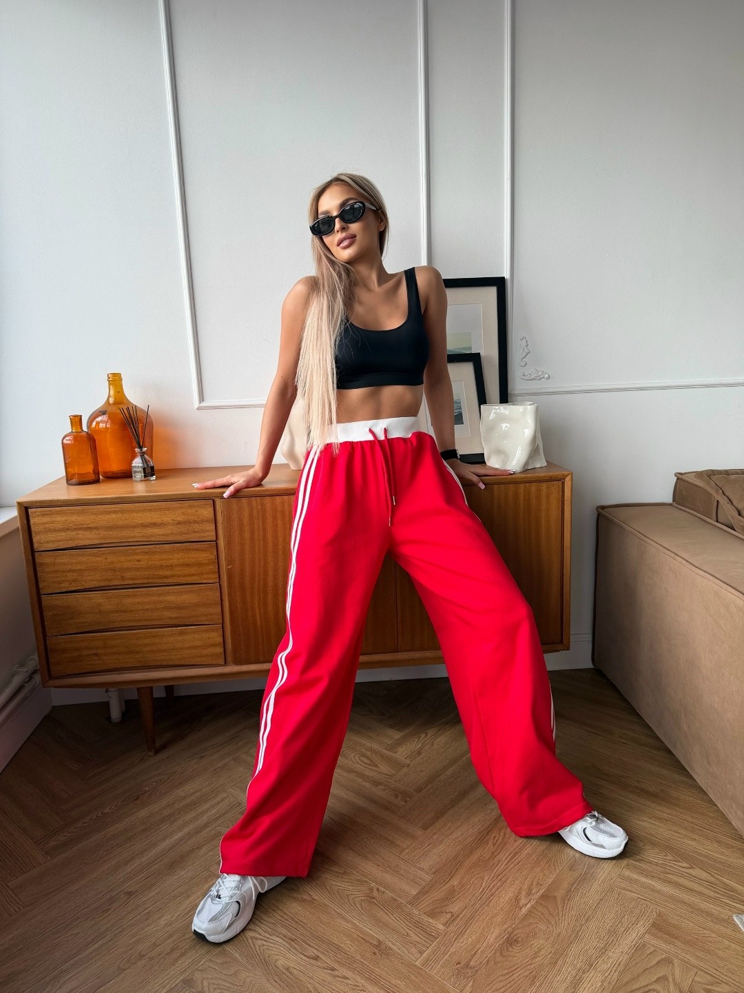 брюки спортивные,спортивные штаны,брюки модные,широкие штаны,комбинированные брюки