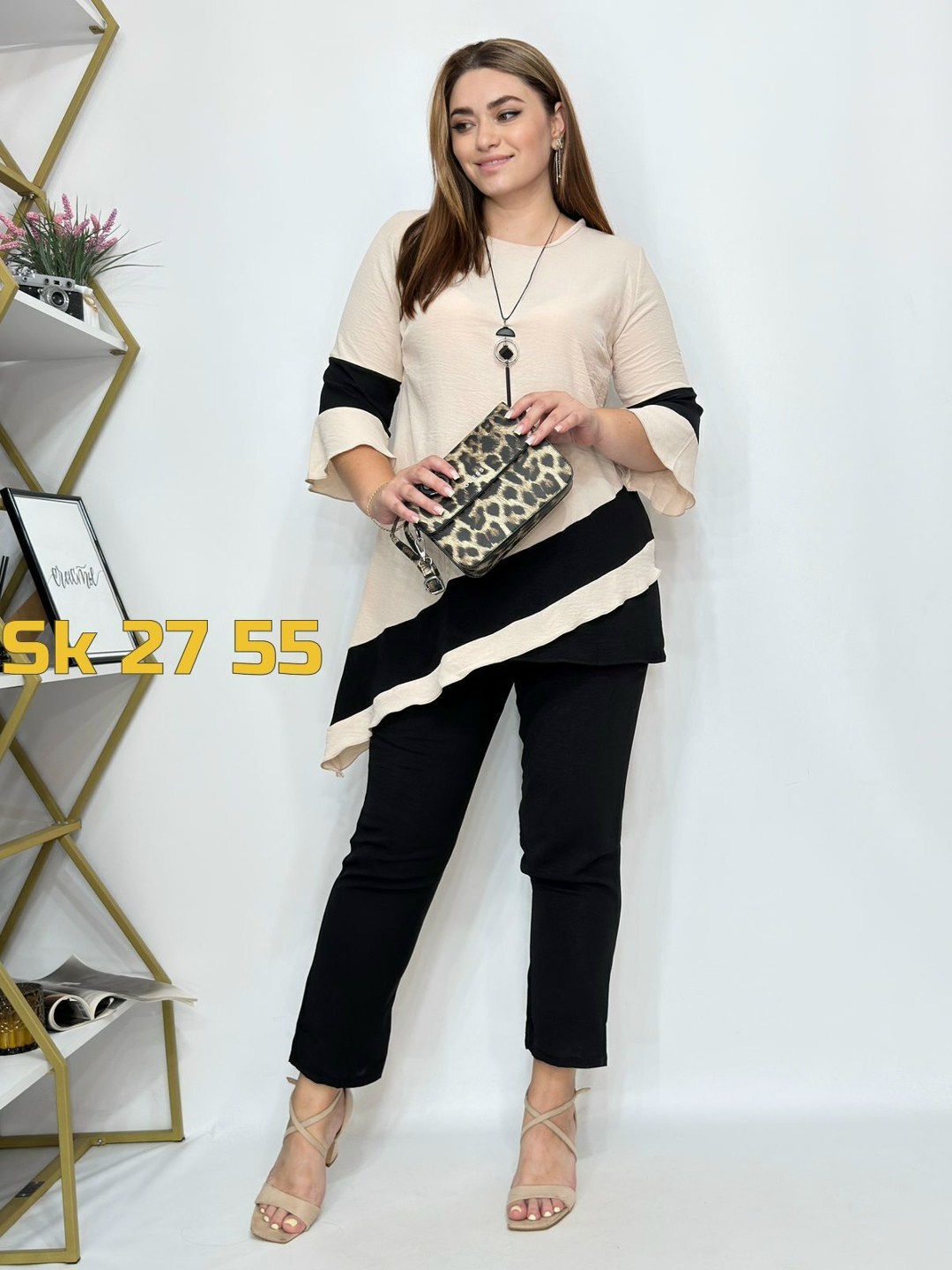 костюм брючный с туникой,костюм больших размеров брючный,женские костюмы больших размеров,туника нарядная,туника женская