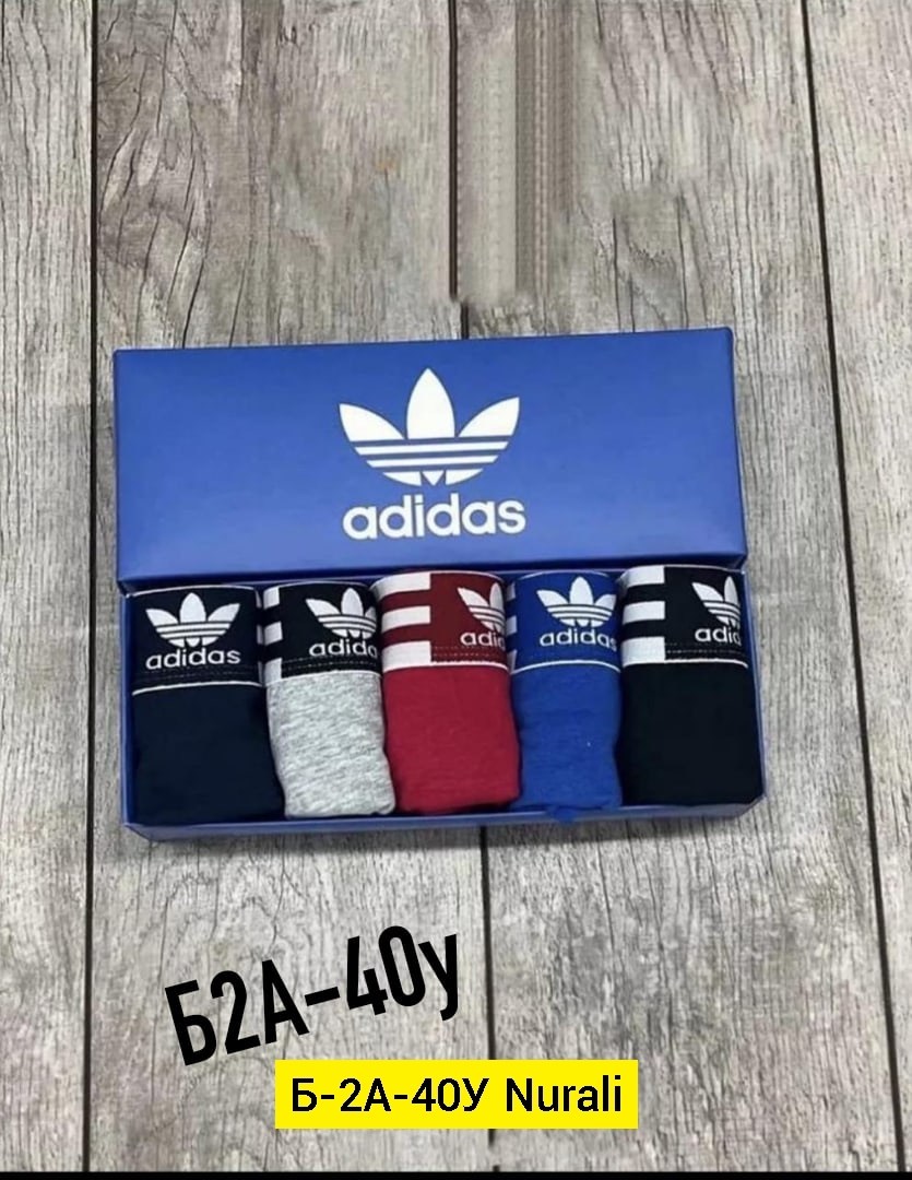мужские трусы adidas,набор трусов адидас мужских,мужские трусы адидас 5 шт,трусы adidas,трусы адидас