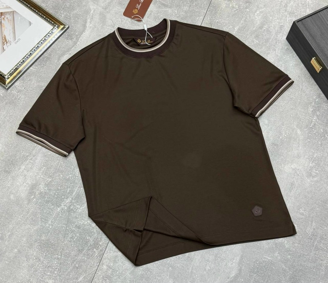 мужская футболка,футболки для мужчин,мужская кофта,футболки мужские брендовые,loro piana футболка