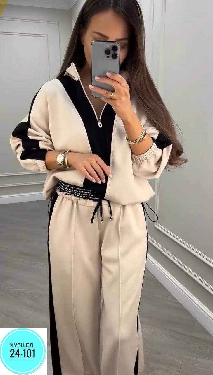 костюм двойка женская,костюм двойка,женский костюм двойка ткань креп,костюм спорт шик alexia m 488669952,костюм спортивный женский