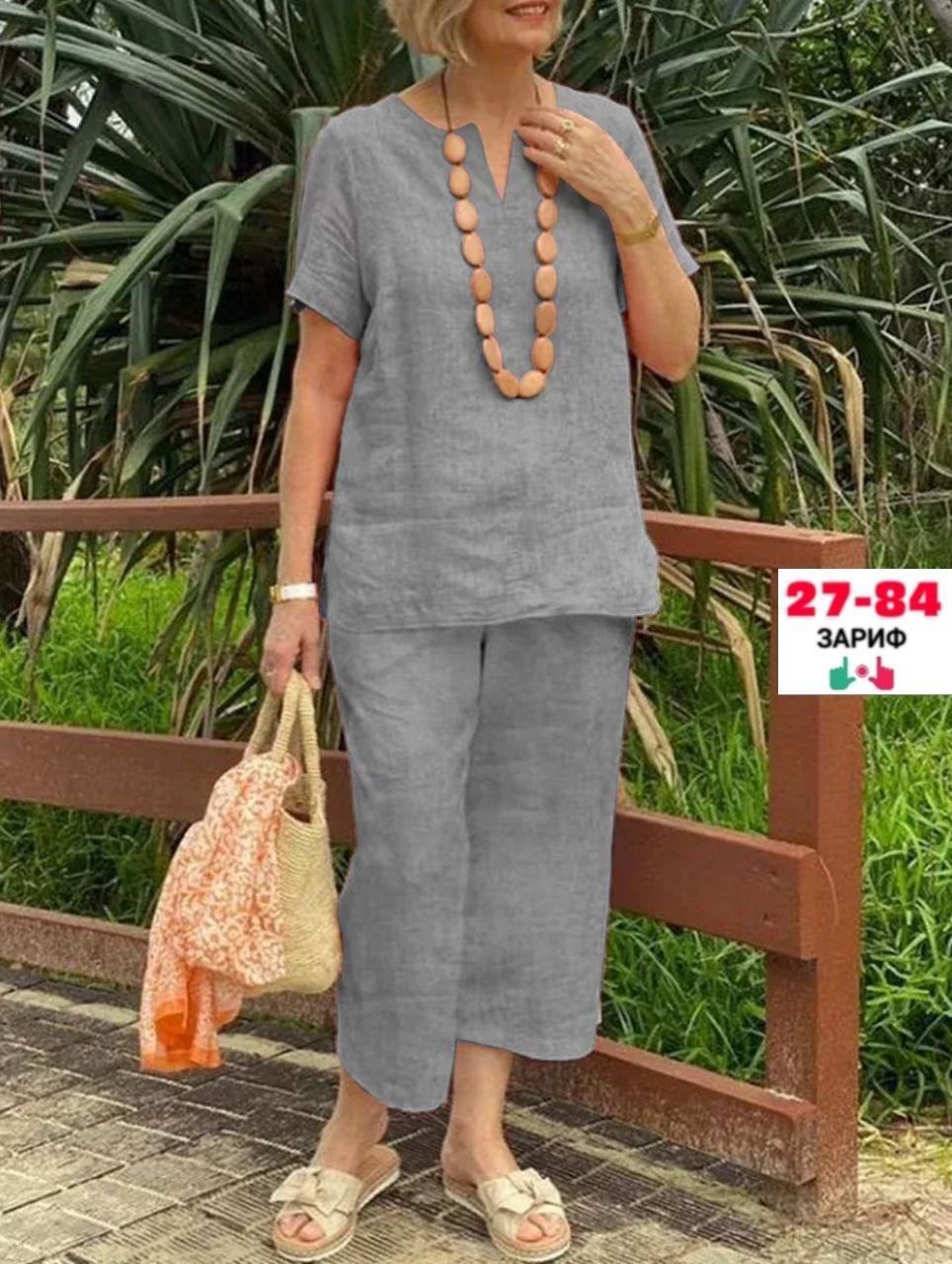 костюм женский льняной,костюм женский лен,летняя одежда для женщин,женский летний костюм из хлопка и льна,женские летние костюмы