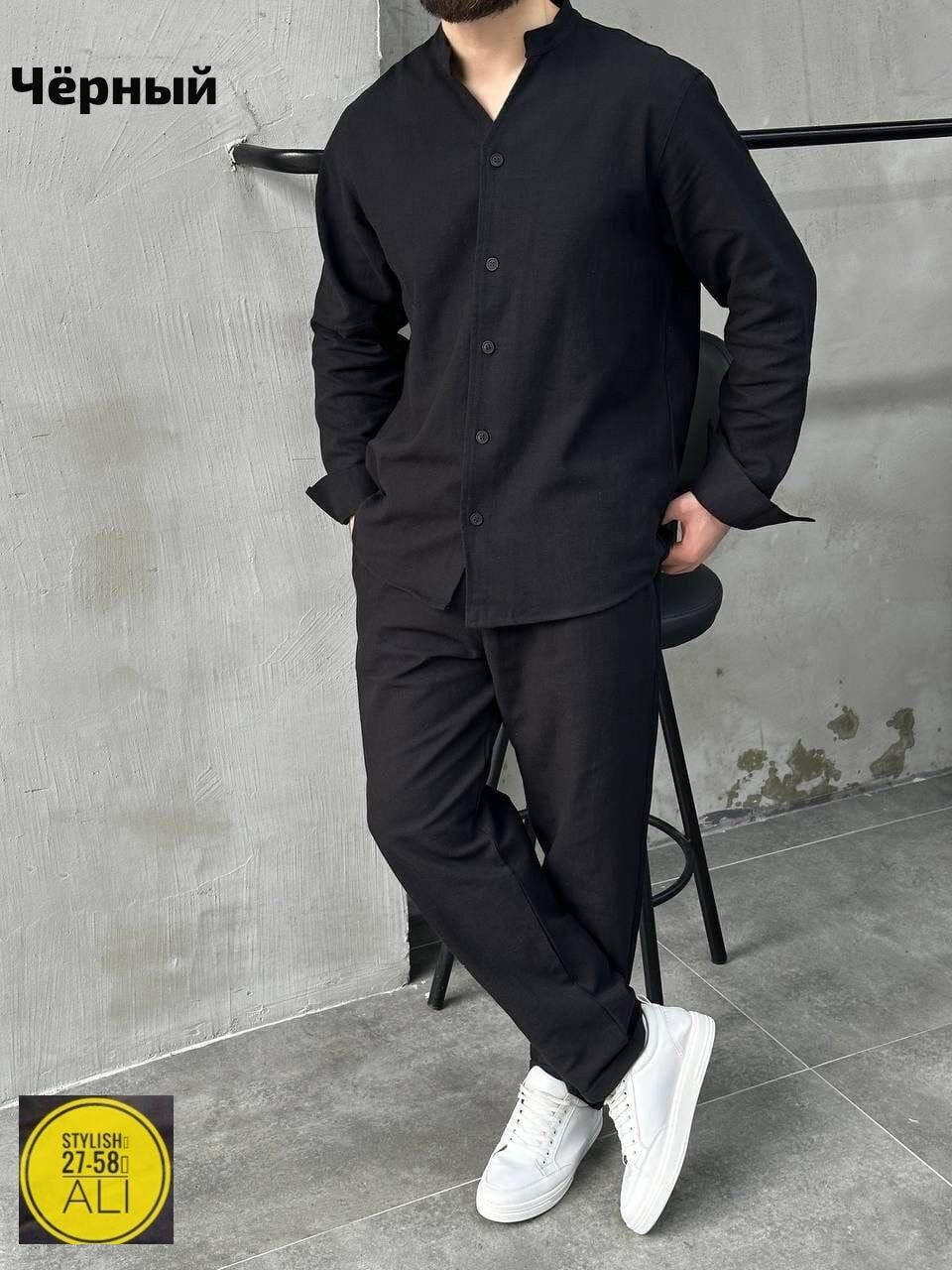 костюм двойка для мужчин лен,мужская мода,костюм для мужчин лен,брюки мужские,брюки джоггеры