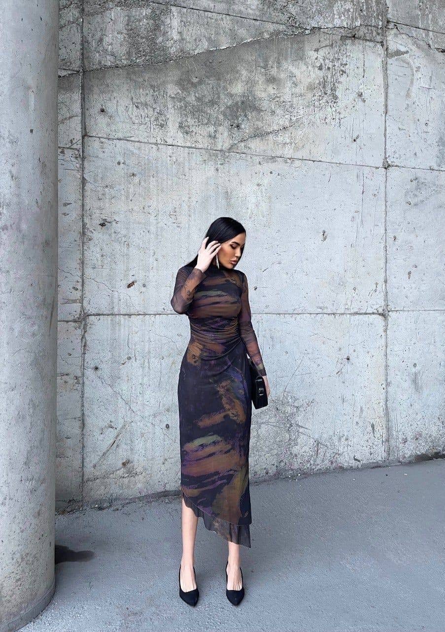 платье сетка,платье,длинное платье,платье сетка вечернее миди,платье женской