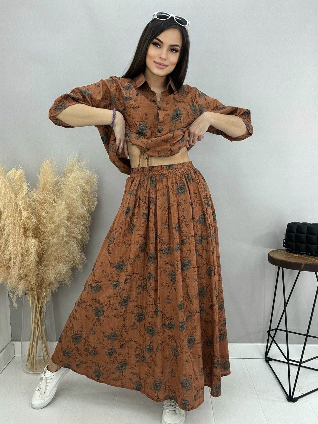 костюм летний с юбкой,костюм с юбкой из хлопка,костюм летний,стильный летний костюм,комплект одежды женские