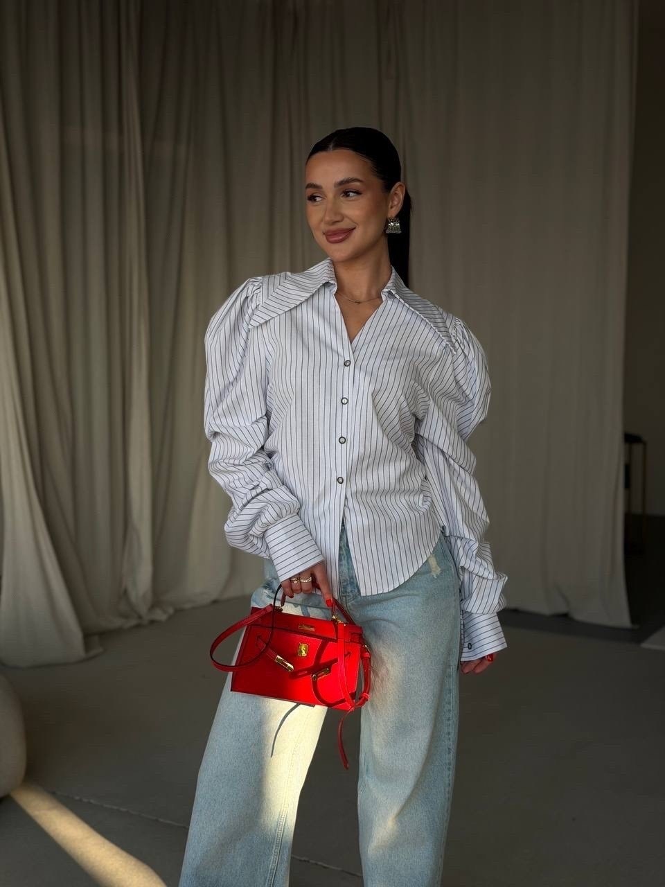 женская рубашка в полоску,рубашка женская,блузка модная,элегантная женская рубашка,женская блузка