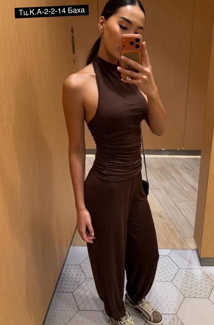 ,женские комбинезоны,платье коричневое,костюм женский брючный