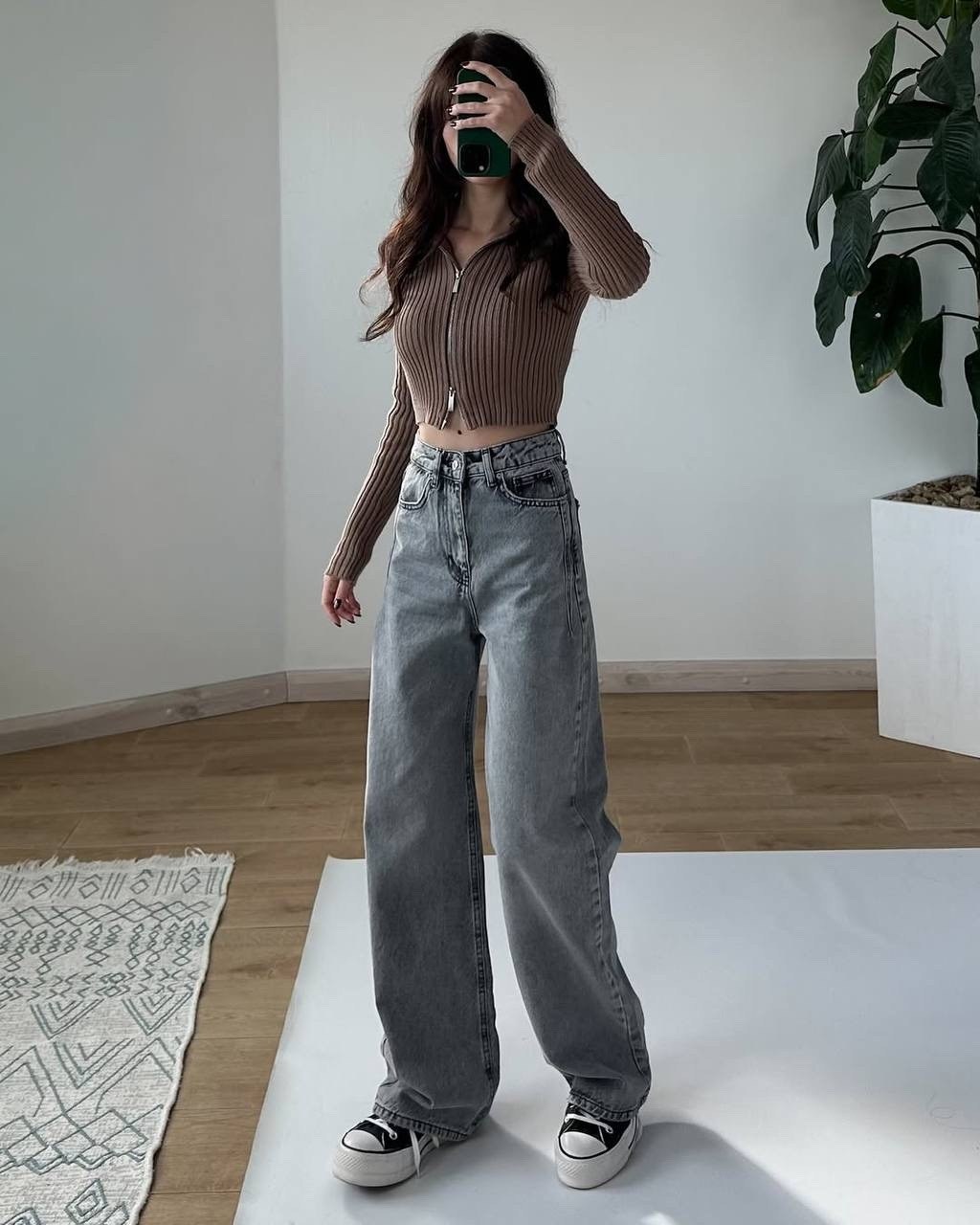 джинсы женские,серые джинсы широкие,джинсы,джинсы трубы женские,джинсы широкие