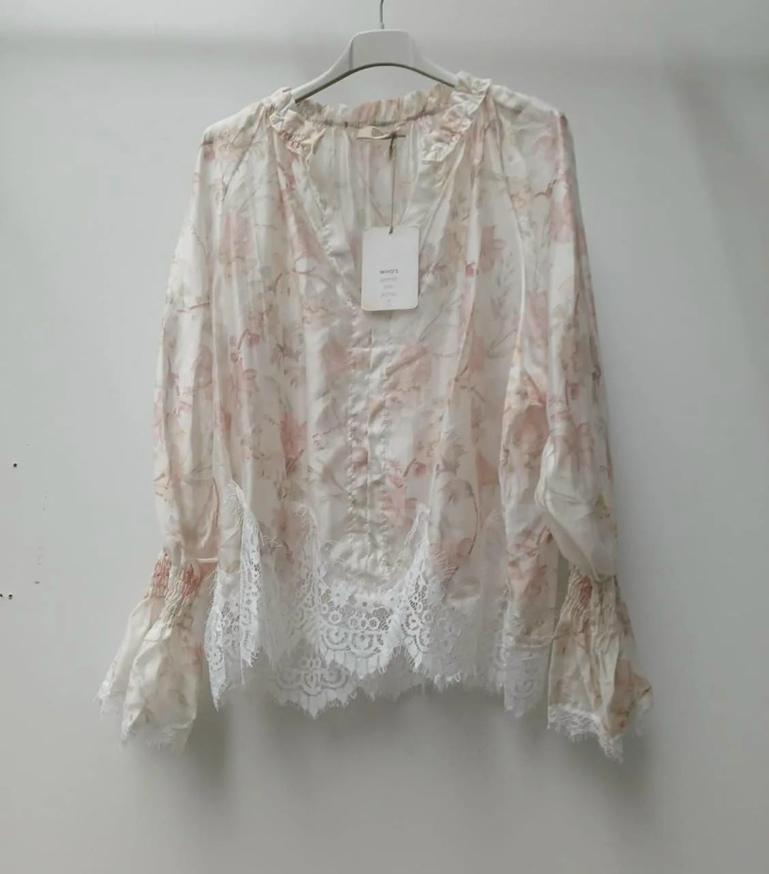 винтажная блузка,блузка с кружевами,женская блуза,кружевная блузка,блузка с вышивкой