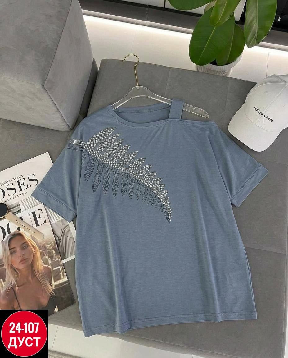 женская футболка,кофта женская,футболка оверсайз со стразам,женская футболка больших размеров,