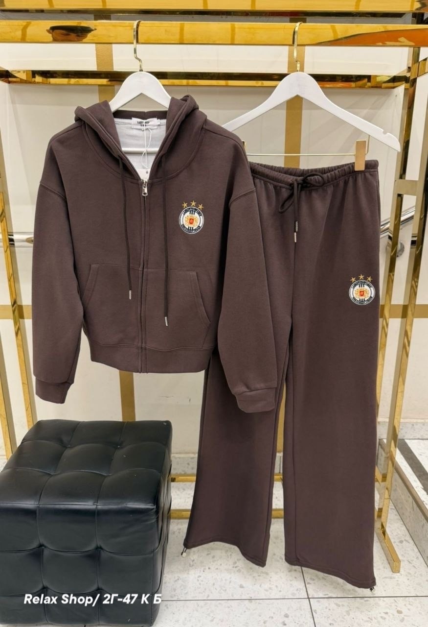 спортивные костюмы,костюм с вб,костюм спортивный женский,костюм женский,спортивный костюм теплый с начесом с капюшоном оверсайз modern_girlie