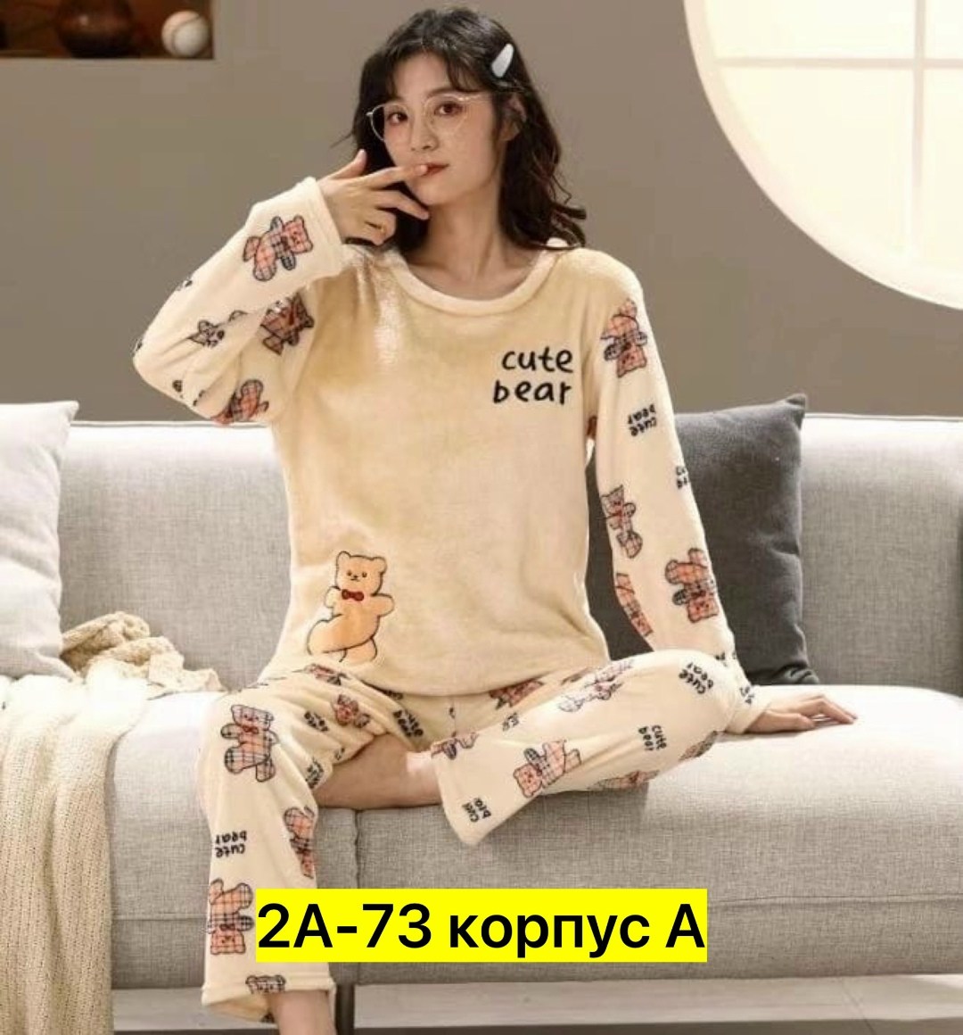 корейская пижама,теплая пижама,пижама комплект с длинными рукавами,пижама для женщин,пижама теплая женская