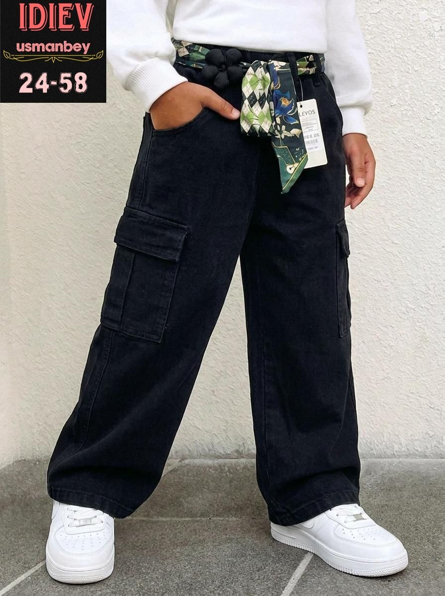 джинсы карго,брюки джинсы,джинсы карго для девочки,джинсы для мальчик,широкие джинсы для мальчиков