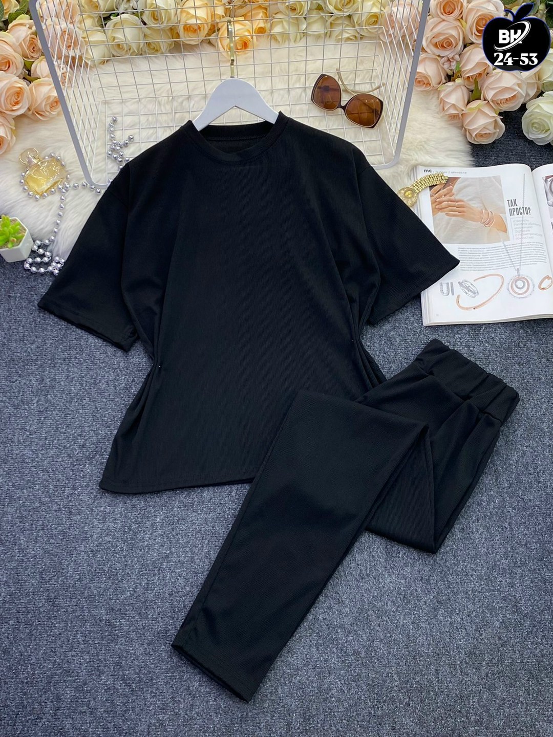 костюм трикотажный,костюм домашние,костюм голубой,костюм с брюками,домашний костюм женский