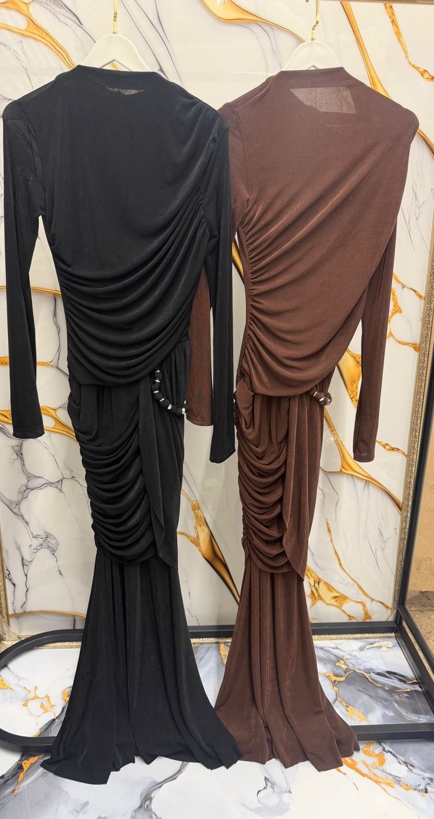 элегантные платья,длинное платье,платье с драпировкой,трикотажное платье,вечерние наряды