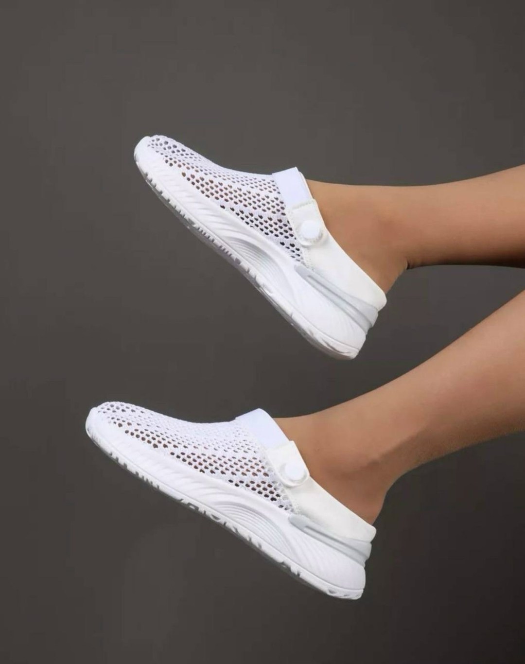 ,сабо женские, женская,сабо с перфорацией,слипоны женские белые летние