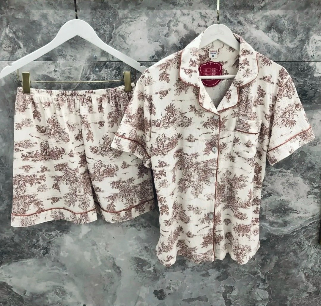 пижама из муслина для дома amado home,комплект пижама,пижама комплект женская,женская пижама,домашняя одежда пижама