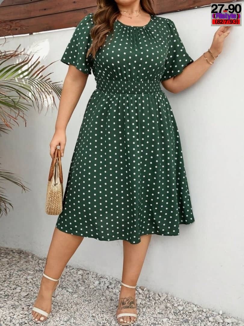 женское платье в горошек,женские платья больших размеров,платье на полных женщин,летние платья больших размеров,платья для полных