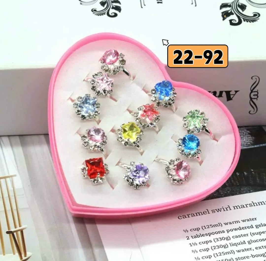 набор колечек для девочки,набор колечек,колечки для девочки набор,кольца для девочек набор,кольца для девочек