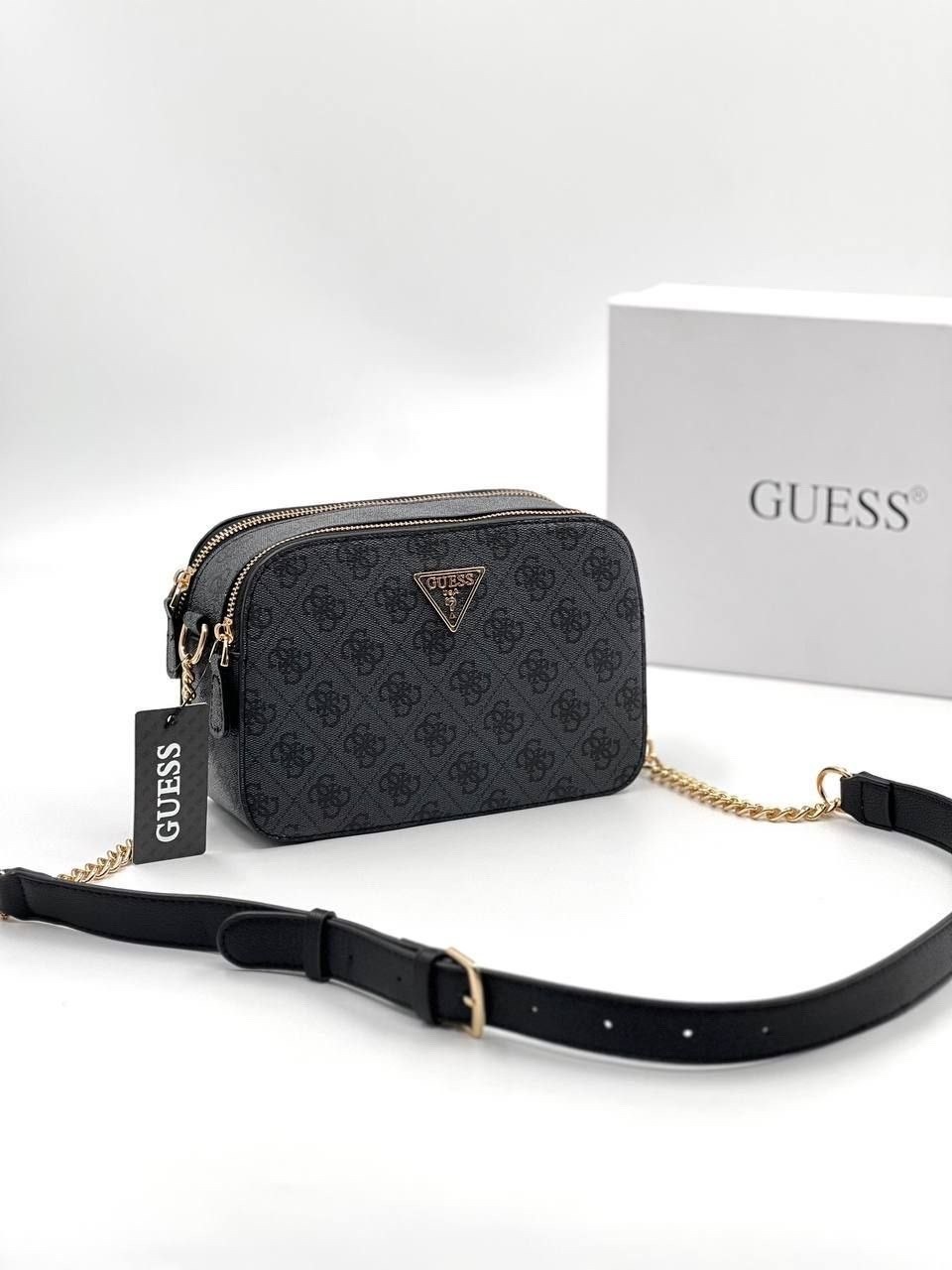 сумка белая guess,сумка кросс-боди женская guess hwzg7879140 белая,сумка через плечо guess,guess сумка на плечо,сумка guess