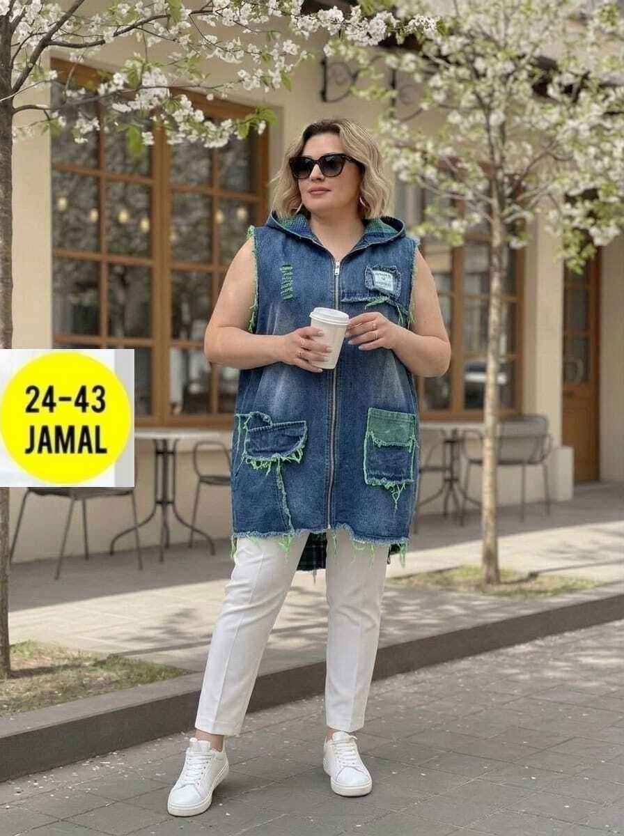 жилет джинсовый женский,жилет джинсовый женский с карманами,джинсовая жилетка больших размеров,джинсовый жилет,жилетка джинсовая длинная