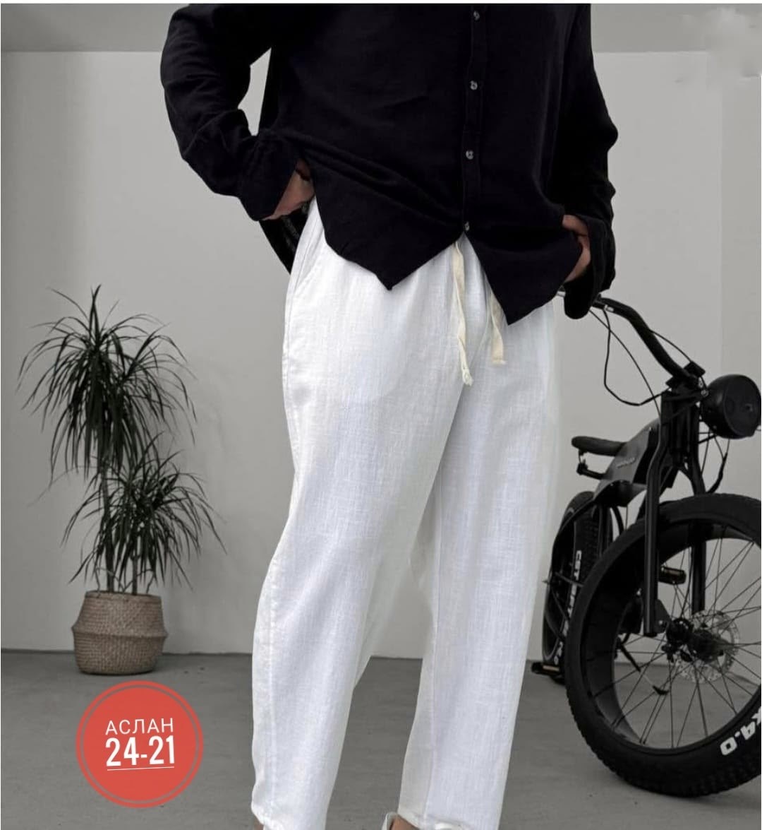 мужские летние брюки,брюки мужские льняные,мужские штаны,льняные штаны,штаны лен